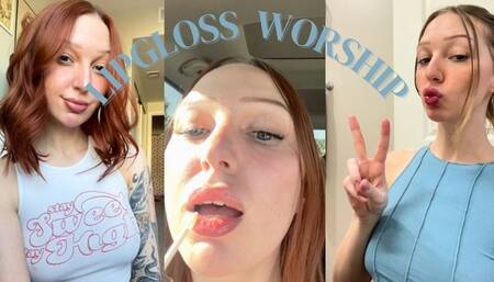 835 Lipgloss Applying Compilation