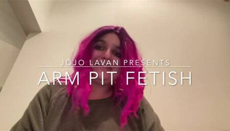 Fuzzy armpits, huge tits, and jerk off encouragement