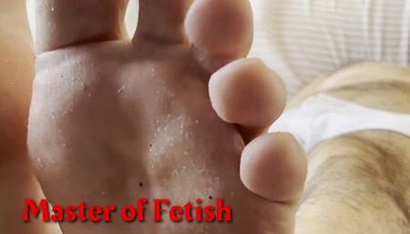 The stench of your master's feet