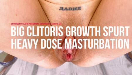 Big Clitoris Growth Spurt Heavy Dose Masturbation (ES900)