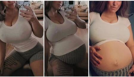 Alien impregnation in the night ,I wake up with big belly