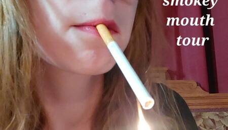 Amateur Real Smoker Mouth Tour