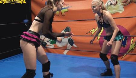 IronGirl vs Stiletta - Female Pro Wrestling Fight - RM223 - HD720