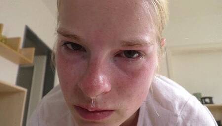 Shackled Girl And The Schoolpaddle - FACE - h264