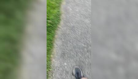 Strangers Were Se Close While I Was Stroking My Cock