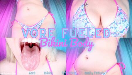 Vore Fueled Bikini Body - HD - The Goddess Clue, Vore POV, Giantess, Bouncing Boobs, Bikini, Tit Fetish, Belly Fetish, Digestion and Teasing