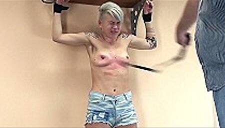 Cora breast whipping 1308