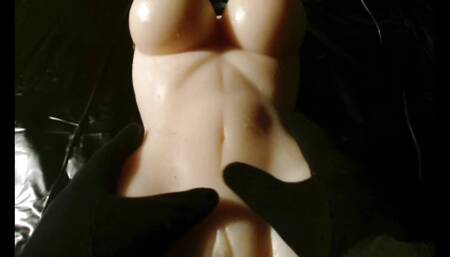 Massage for the Toy. Body Massage