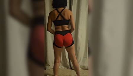 Training at Home. Working the Ass