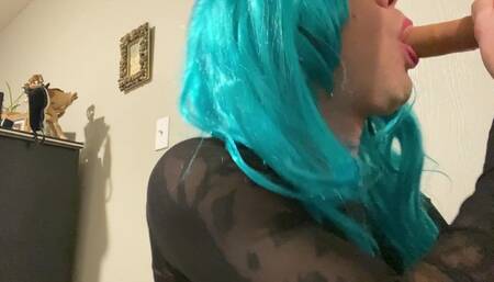 I Love Putting a Nice Long Cock in My Mouth. Watch Me Suck It