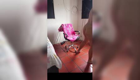 My Stepmother Masturbates in Her Room and I See Her Secretly