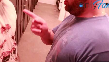 Before Heading Out for Dinner We Passed by the Lobby Washroom and Couldn't Resist Having Some Quick Fun, Apparently It's a Cruis