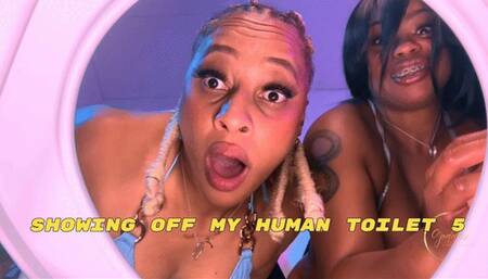 Ebony Goddess Aspen Aires Shows Off Her Human Toilet With Goddess Kendra Allure, Ass Titan 5