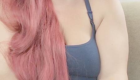 Worship my pregnant belly and deep set belly button