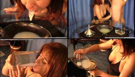 The 40 Loads Cum Drinking Video