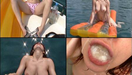 Bikini Strip on the Lake