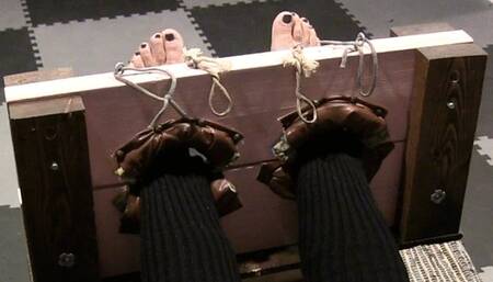 Feet tickled up close 3 angles! "Im gonna pee my pants!"