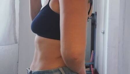 Practice of catwalk and coughing