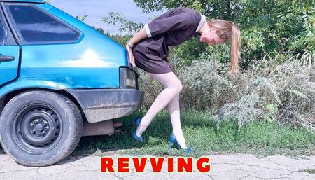 Vika schoolgirl white tights high heels revving_1080 pro res hdr_full video 17 min