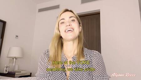 The VORE Academy Lesson 1