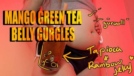 Mango Bubble Tea Belly Gurgles WMV