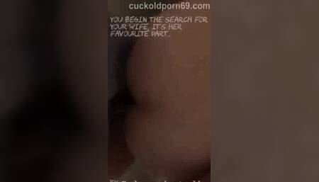 Two black men fuck white wife while cuck hubby films