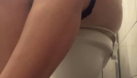 beautiful excretion after a delicious dinner