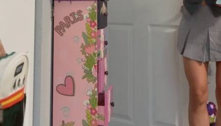 UNAWARE GIANTESS TEACHER and Her 1st Tiny Human Student