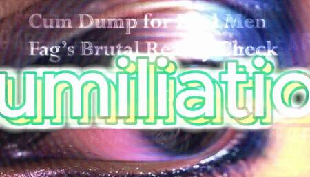 The NLP toolbox: Cum Dump for Real Men - Faggots Brutal Reality Check