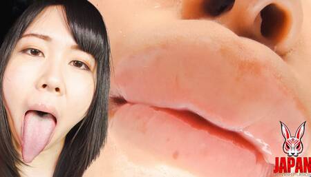 Ena's Sensual Snake Tongue: A Virtual Kiss Experience