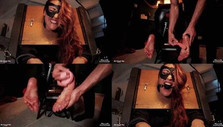 Hard tickling to ward off fate Part 1 - TICKLING - FOOT TICKLING - BALLGAGGED - BONDAGE - DOMINATION - BASTINADO