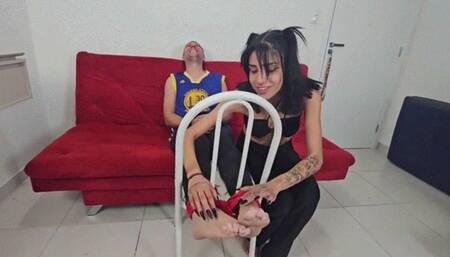 Nathy And Renato - RENATO TICKLED - FULL HD