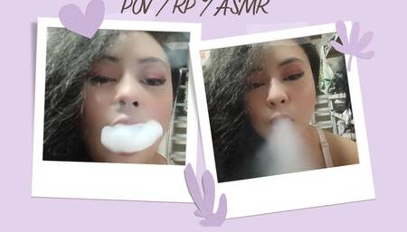 The Day After - Smoking 100s cork - POV - ASMR - RP