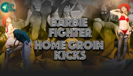 BARBIE FIGHTER - HOME GROIN KICKS