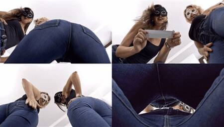 Hard facesitting training with 2 mistresses (small version)