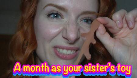 A month as your stepsister's toy