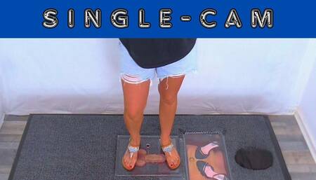 Crushed Under My Filthy Summer Sandals & PlexiGlass - Amber Cam - AmbersCBT - 71AC