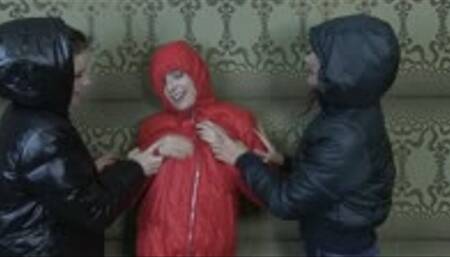 down jacket humiliation - mp4 1080p