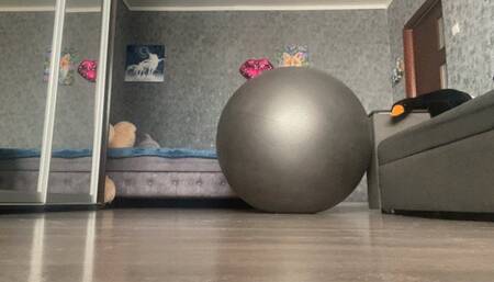 Big gray physioball