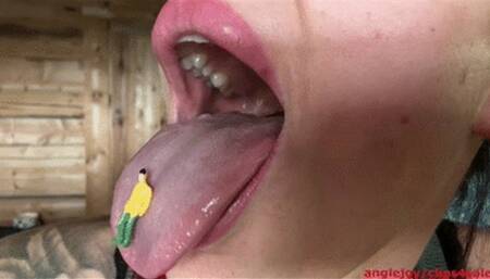 He stimulated her gastric juices