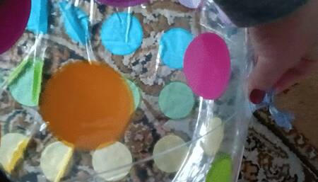 deflate dotted beachball