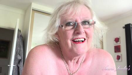 Auntjudys - Your Busty GILF Step-aunty Mrs. Claire Catches You in Her Panty Drawer (pov)