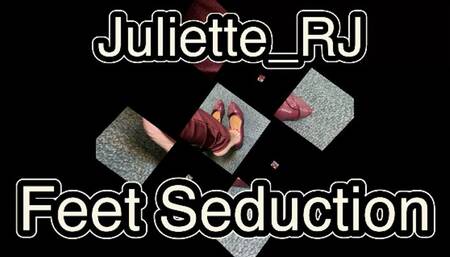 Juliette_RJ seducing you in the office with her feet SEXY - FOOT FETISH - FLATS - BAREFOOT - IN THE OFFICE SCENES - OFFICE BATHROOM - WEDGES - MULES - RED NAILS