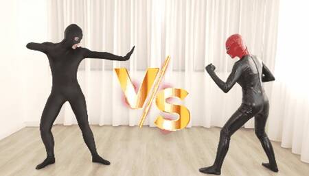 Red Mask Vs BlackMask, the final clash ( CATSUIT )