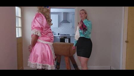 Sissy caught red handed