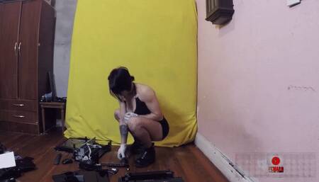 Multifunction printer smashed to pieces and more MP4 4K CAM 1