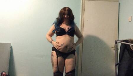 Stripping for my Lovely Partner!