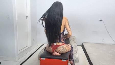 GASSY GIRL PUNISHING SLAVE PART 3 By IVY BUARQUE AND DANIELO SANTIAGO CAM BY DANI FULL HD