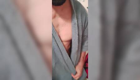 After Shower I Feel so Fresh That Got This Hard.. Hope Didn't Shown Too Much