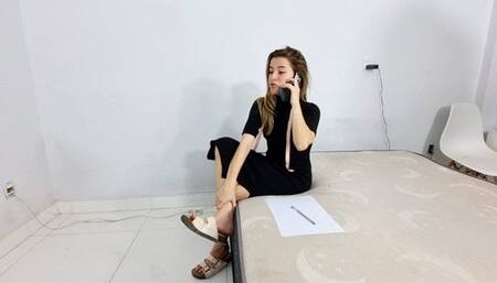 Cute fetishist seamstress PART 1 by Kiara, Rosalia and Natasha cam by Aline full hd